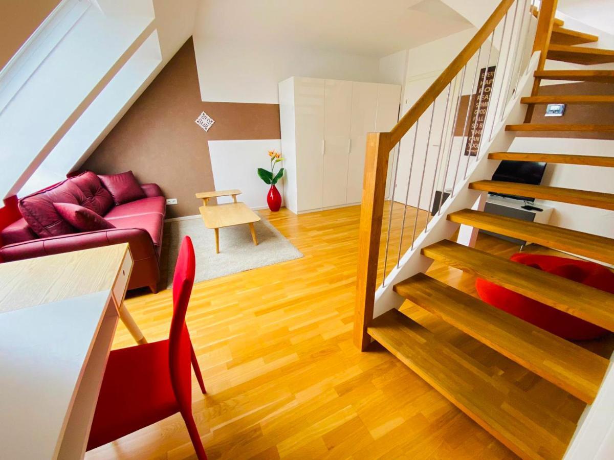 Bright Duplex Danube Canal Apartamento Viena